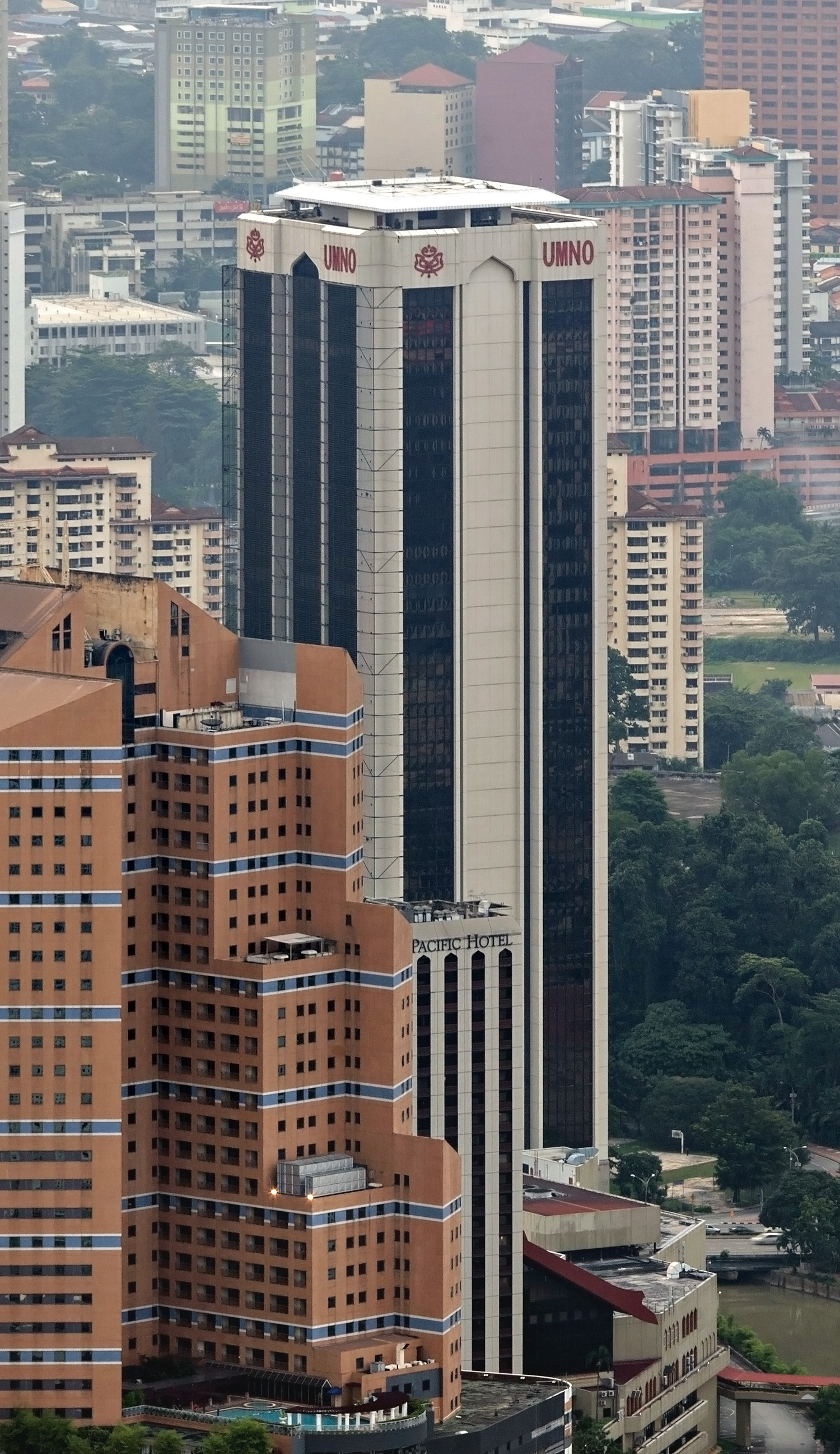 Menara DatoOnn, Kuala Lumpur - View from KL Tower. © Mathias Beinling